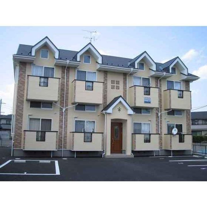 宮城県多賀城市新田字西後の賃貸アパートの外観