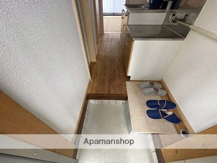 ハイツYSの玄関