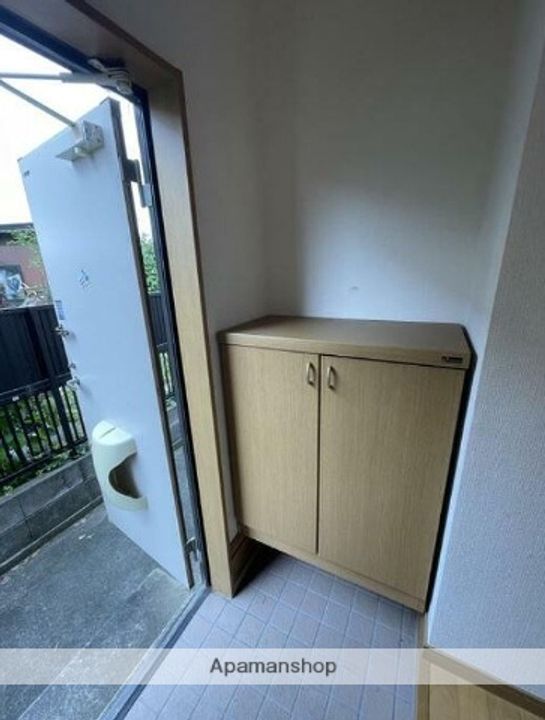 ハピネスおおともの玄関