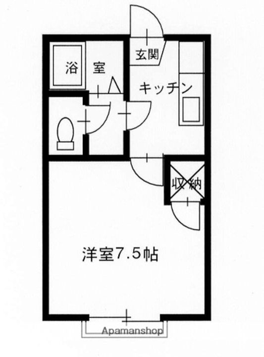 フレッシュハイツの間取り