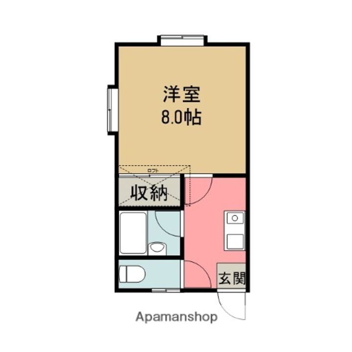 メゾンこまつの間取り