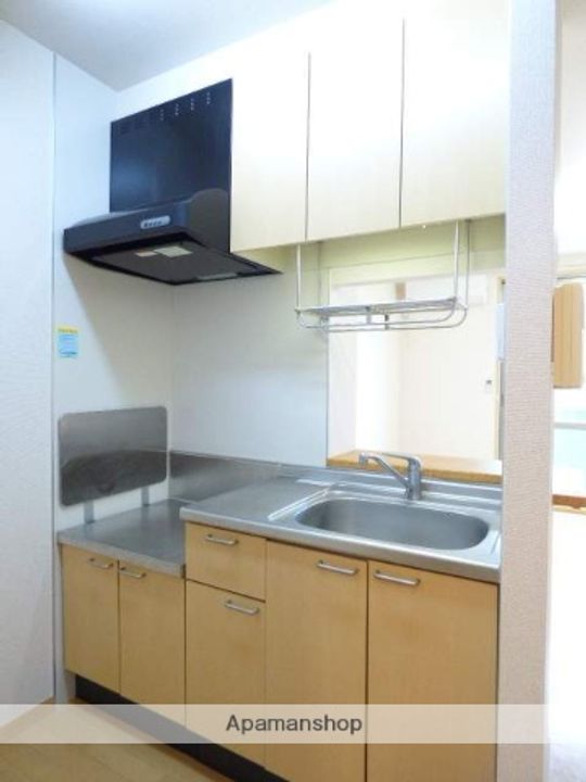 秋田県秋田市旭南2丁目の賃貸アパートのキッチン