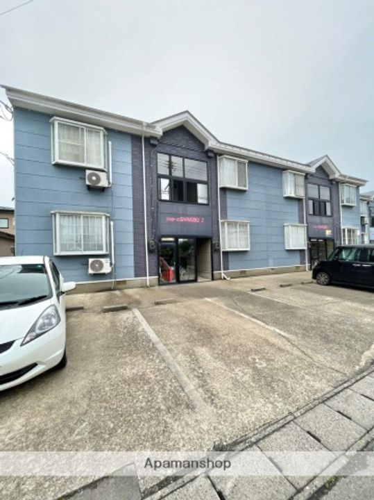 秋田県秋田市牛島西2丁目の賃貸アパート103の外観