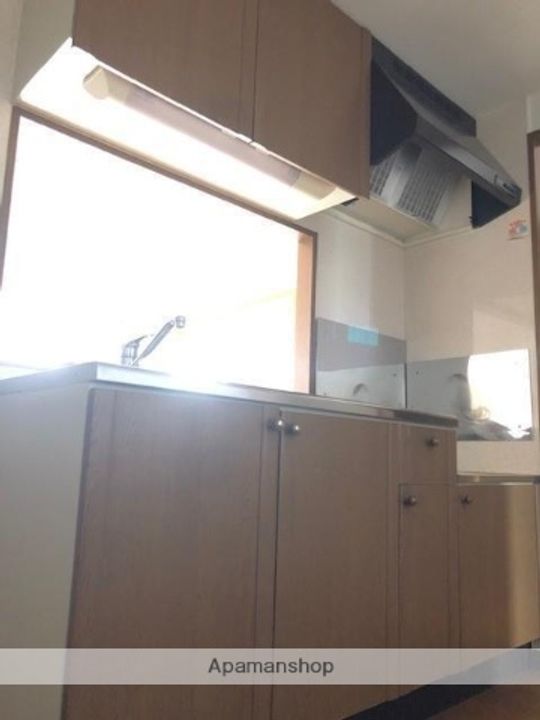 秋田県秋田市山王3丁目の賃貸マンションのキッチン