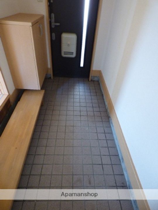 秋田県秋田市外旭川八柳1丁目の賃貸アパートC-5の玄関