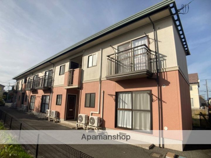 秋田県秋田市広面字小沼古川端の賃貸アパート102の外観