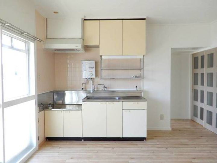 ビレッジハウスせんぼく2号棟のキッチン