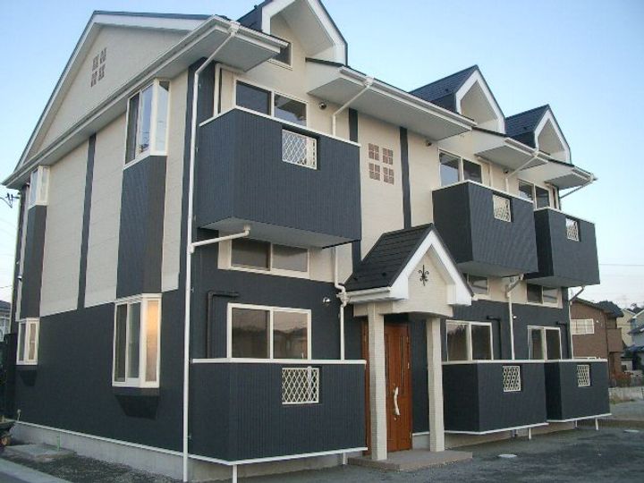 宮城県宮城郡利府町森郷字新柱田の賃貸アパートの外観
