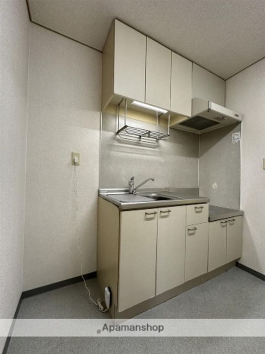 秋田県秋田市飯島緑丘町の賃貸アパートのキッチン