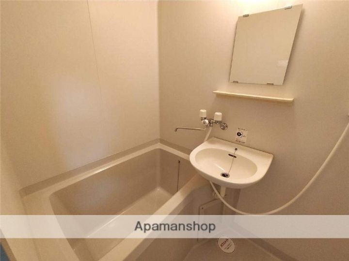 秋田県秋田市飯島緑丘町の賃貸アパートの風呂