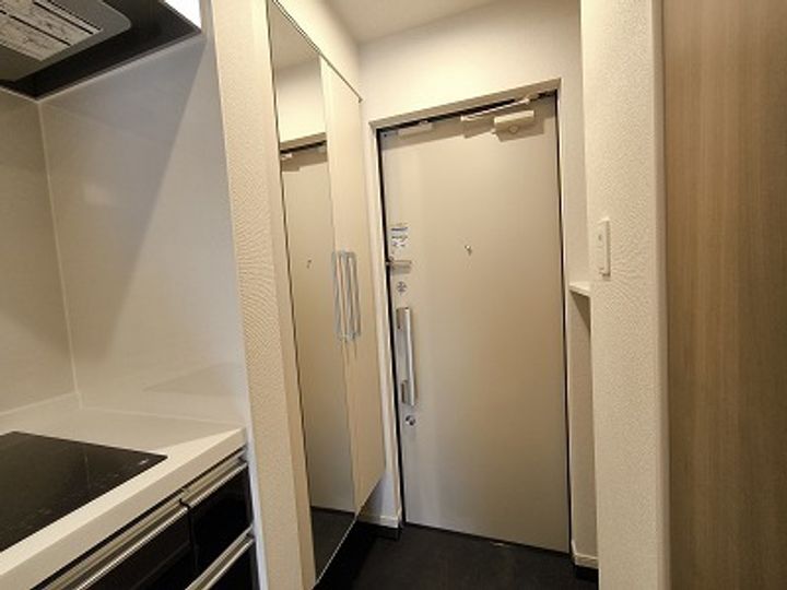 カナール・レジデンス笠神の玄関