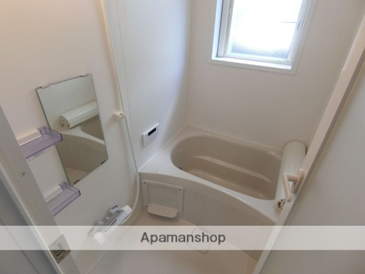 秋田県秋田市南通亀の町の賃貸アパートの風呂