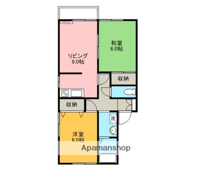 ヴェルヌーブ・ピノの間取り