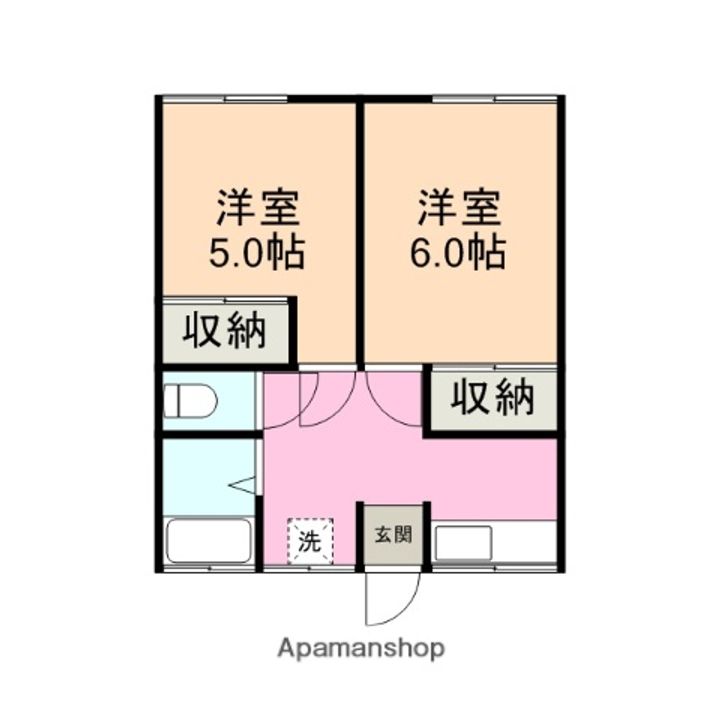 フェアステージリバーサイドⅢの間取り