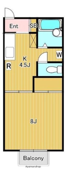 セジュール華の間取り