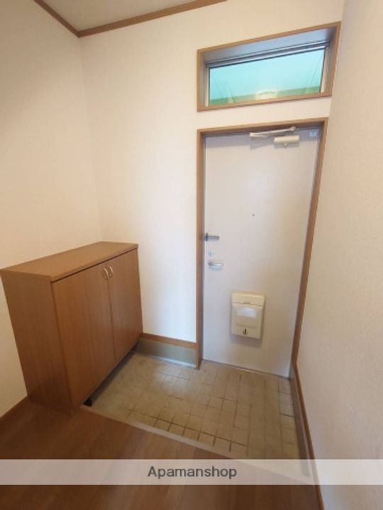 ハウスこすもす101の玄関