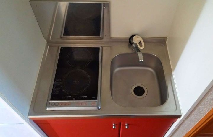 レオパレス東潟敷104のキッチン