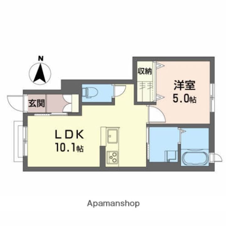 アトリエールの間取り