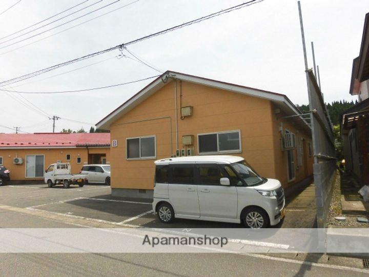 秋田県南秋田郡八郎潟町小池字岡本下台(一戸建)の賃貸物件戸建ての外観