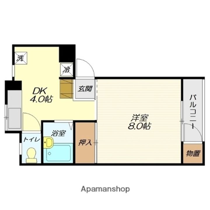 コーポ蜂屋の間取り
