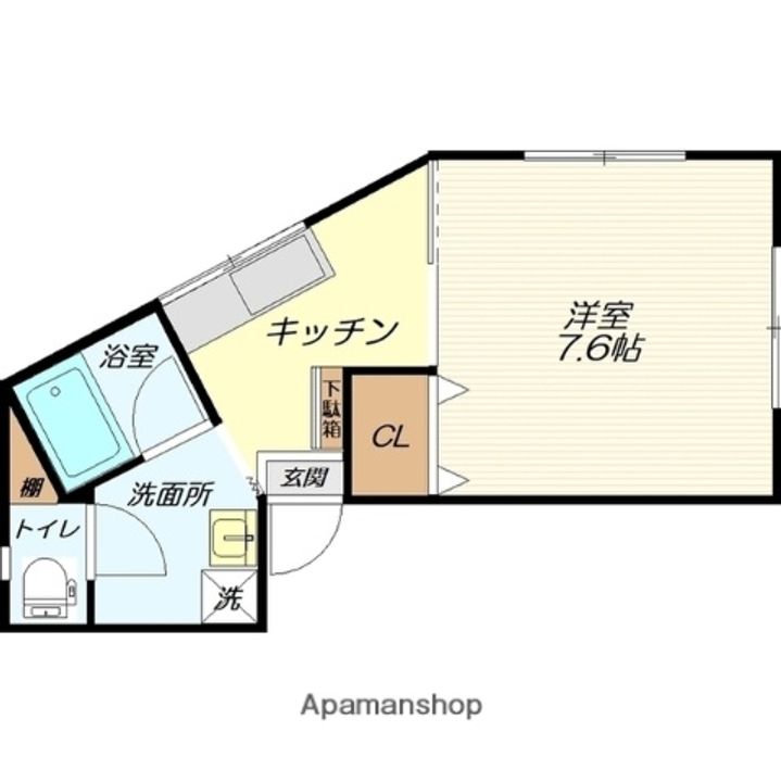 ドリームパレス鳥居ケ丘103の間取り