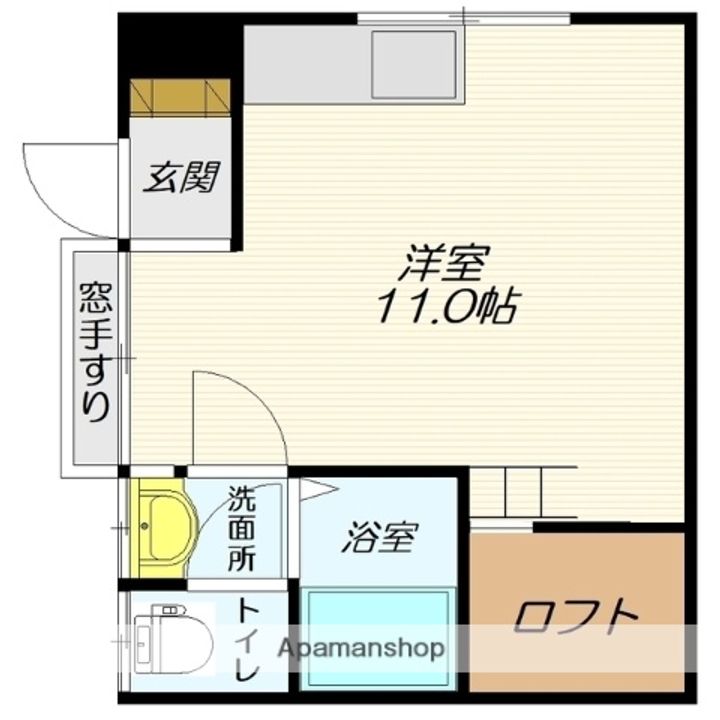 メゾン・ラフォーレGの間取り