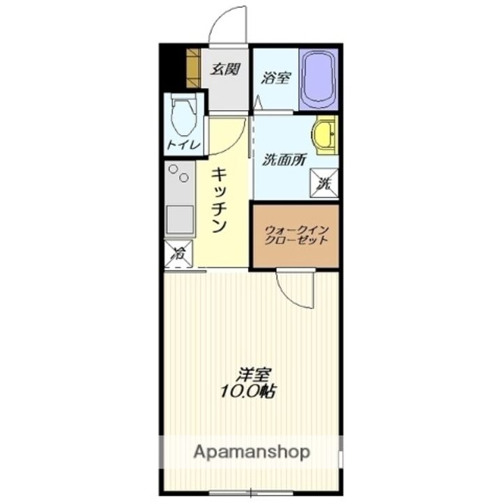 クレスト青柳の間取り
