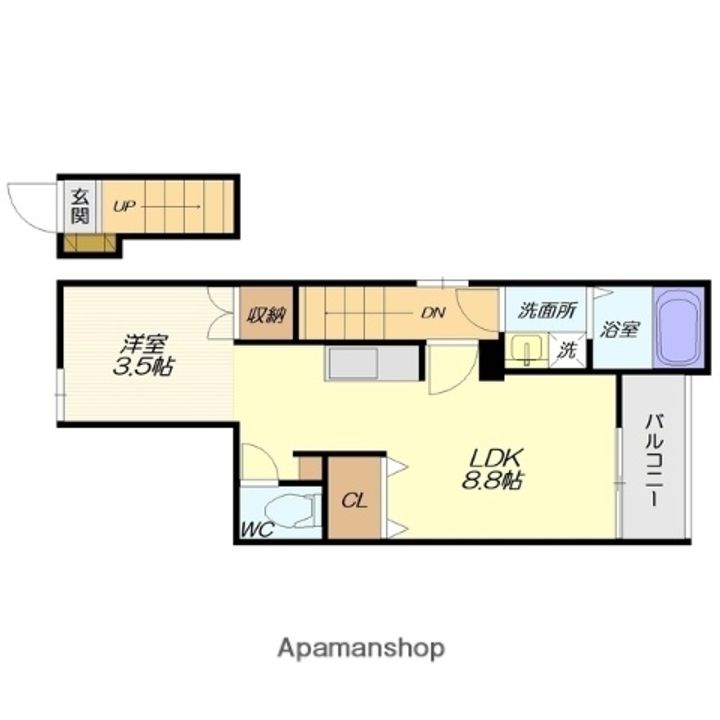 ATELIER NEST203の間取り