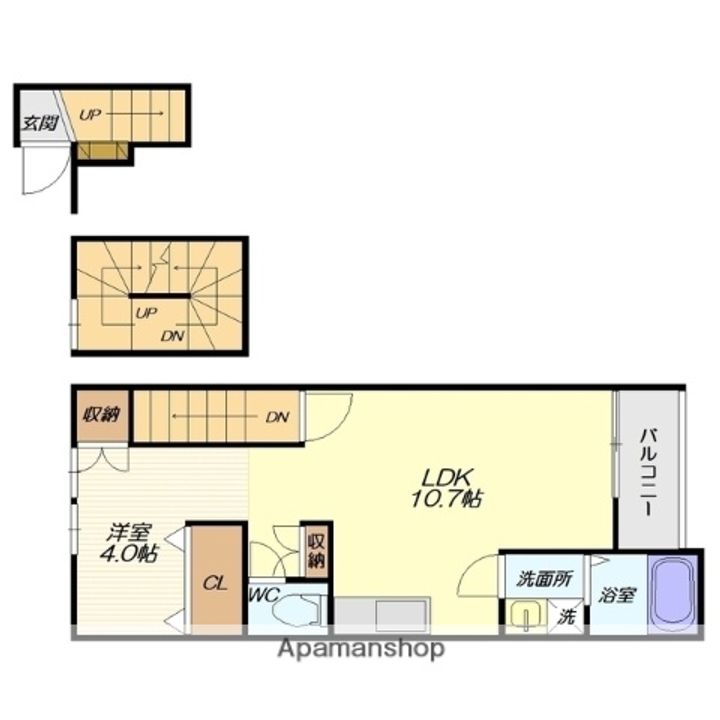 ATELIER NEST302の間取り