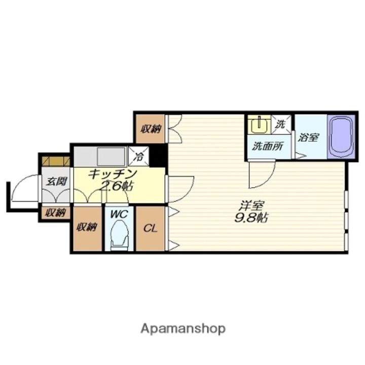 ATELIER NEST103の間取り