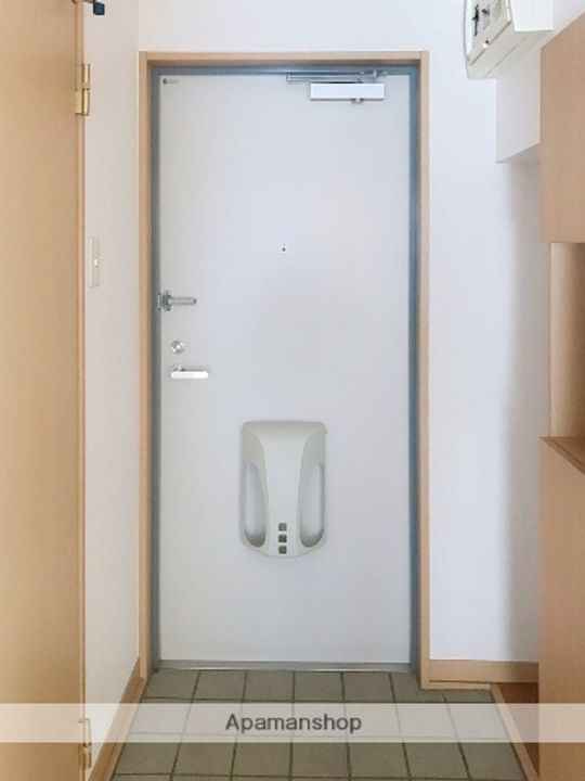 茨城県古河市東諸川の賃貸マンションの玄関