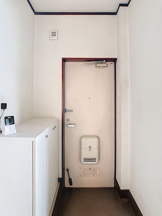 アメニティハイツの玄関