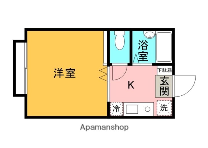 キャンパスルームハーモニーの間取り