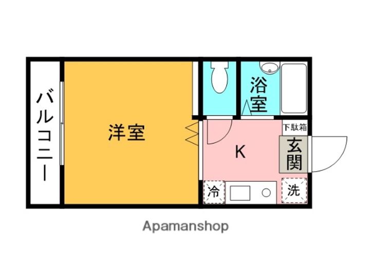 キャンパスルームハーモニーの間取り