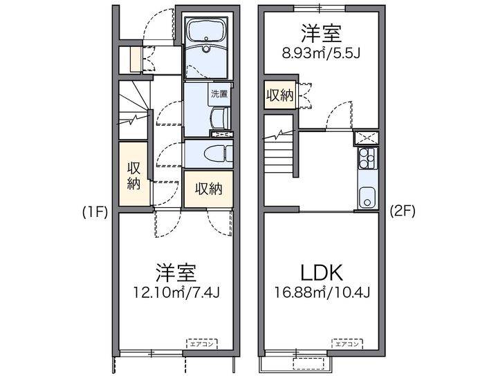 レオネクストライムの間取り