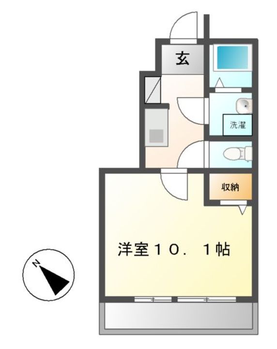 コモド ピノ Ⅳの間取り