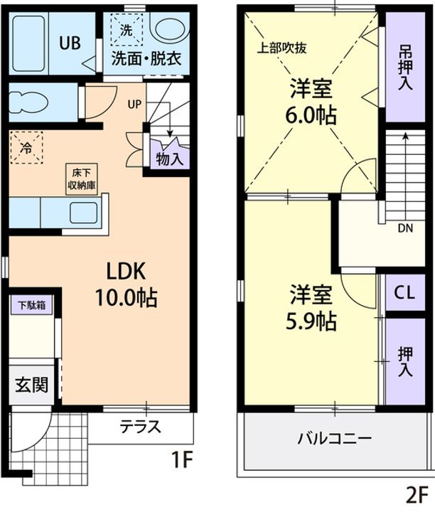 HIMAWARIの間取り