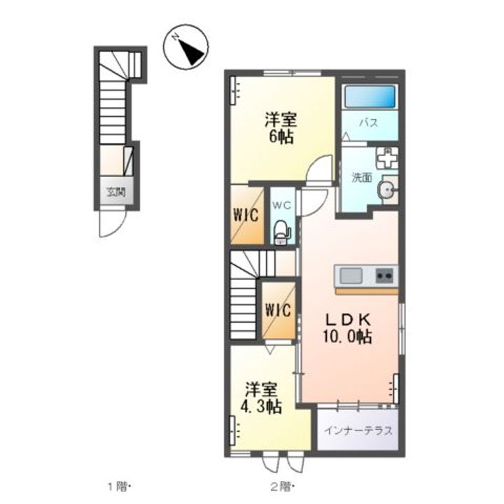 インビクタの間取り