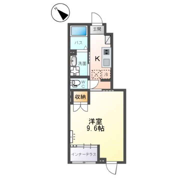 FRONT DU LAC(フロン デュ ラック)の間取り