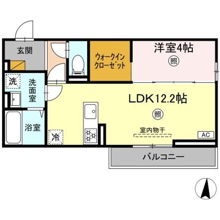アウローラの間取り