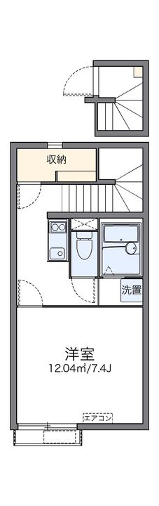 レオネクストNAの間取り