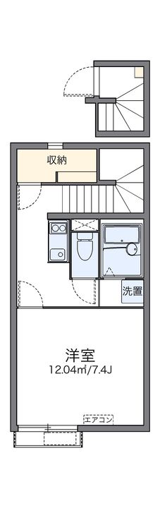レオネクストNAの間取り
