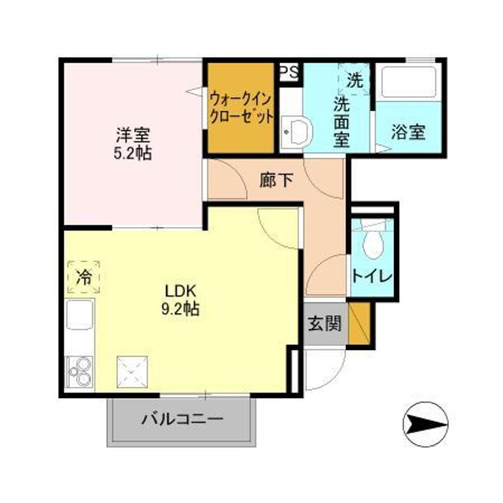 アルシオーネの間取り