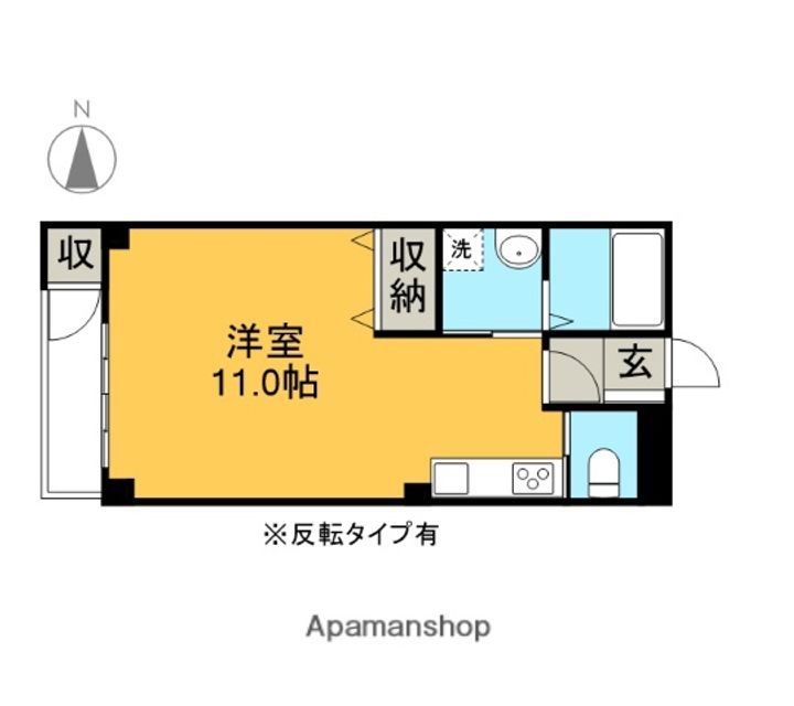 サザンマンション301の間取り
