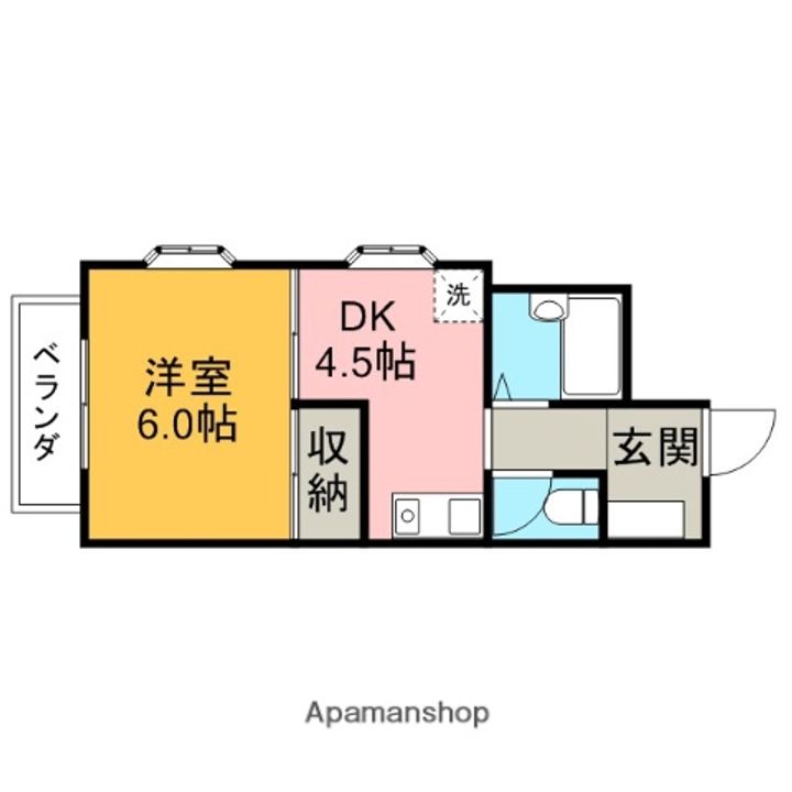 パークタウン高根沢301の間取り