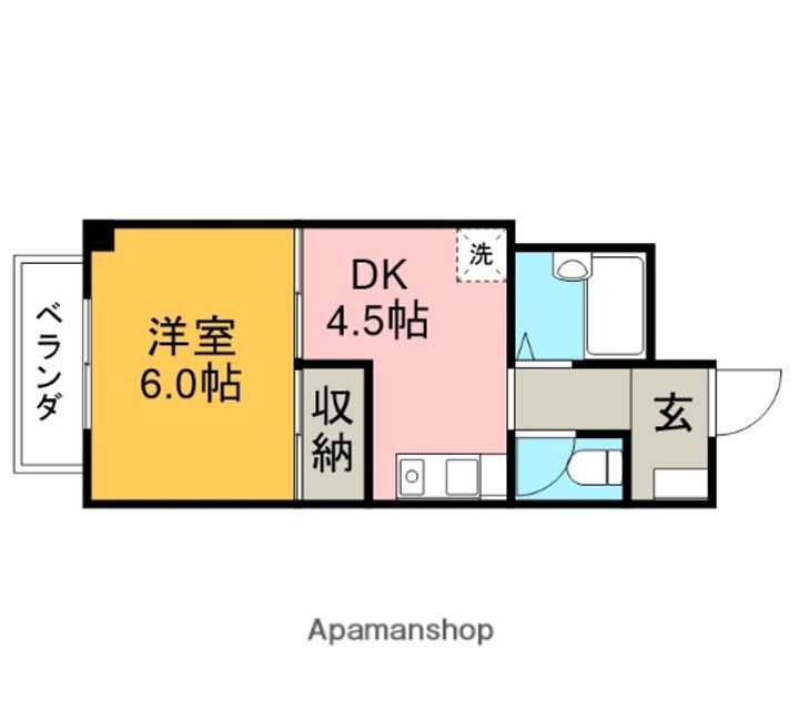 パークタウン高根沢503の間取り
