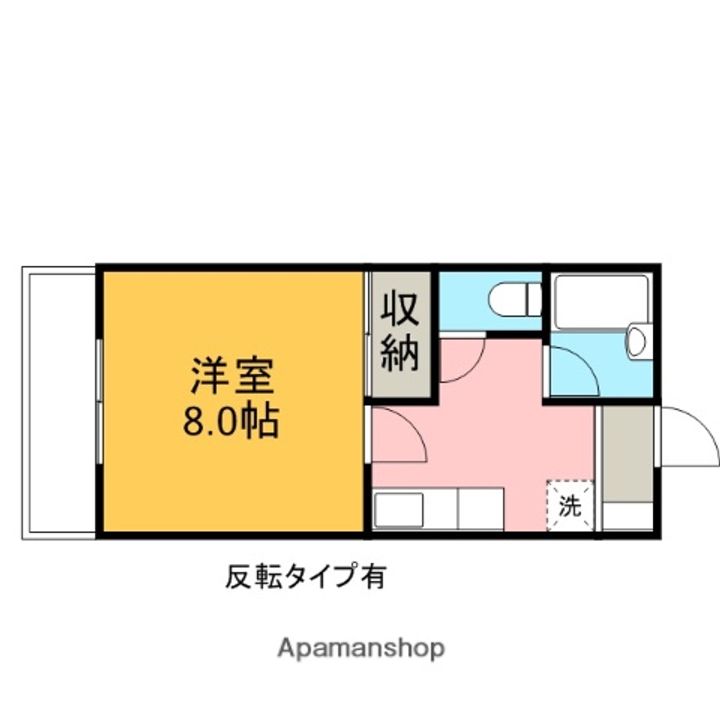 ウッディハイツⅡ202の間取り