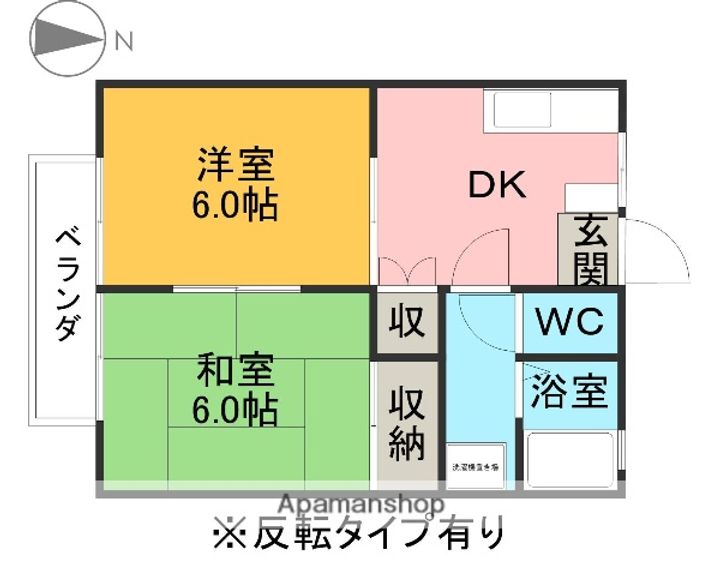 リガードA102の間取り