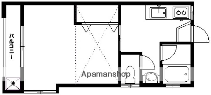 ピア・メゾンⅡC棟C201の間取り