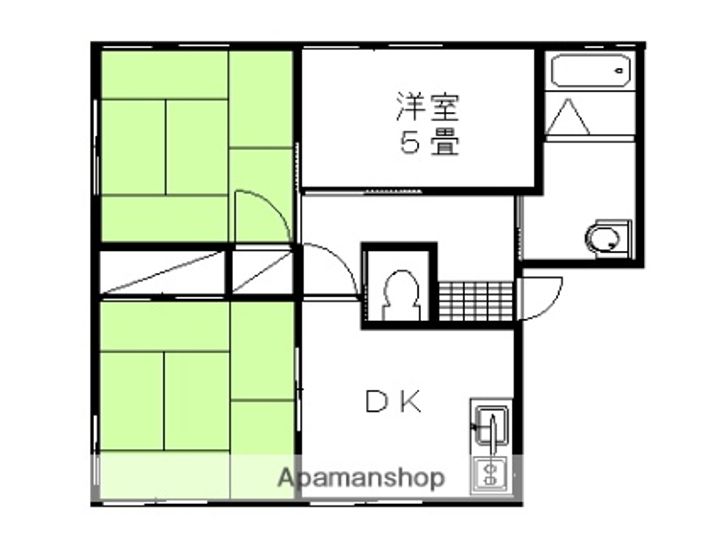 ラフォーレ山川5の間取り
